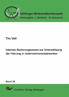 Cover Internes Rechnungswesen zur Unterstützung der Führung in Unternehmensnetzwerken (eBook, PDF)