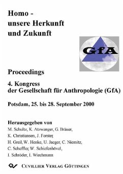 Homo - Unsere Herkunft und Zukunft: Proceedings (eBook, PDF)