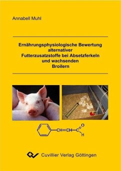 Cover Ernährungsphysiologische Bewertung alternativer Futterzusatzstoffe bei Absetzferkeln und wachsenden Broilern (eBook, PDF)