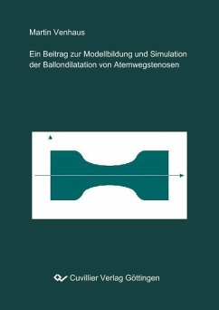 Cover Ein Beitrag zur Modellbildung und Simulation Ballondilatation von Atemwegstenosen (eBook, PDF)
