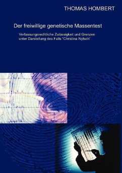 Cover Der freiwillige genetische Massentest (eBook, PDF)