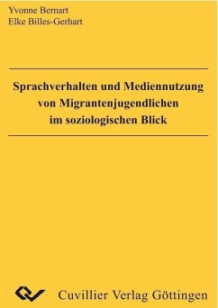 Cover Sprachverhalten un Mediennutzung von Migrantenjugendlichen im soziologischen Blick (eBook, PDF)