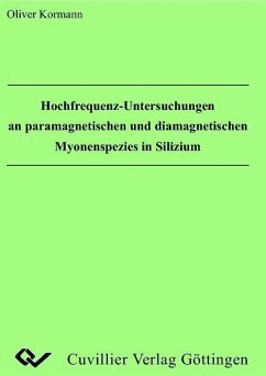 Cover Hochfrequenz-Untersuchungen an paramagnetischen und diamagnetischen Myonenspezies in Silizium (eBook, PDF)