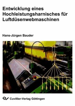 Cover Entwicklung eines Hochleistungsharnisches für Luftdüsenwebmaschinen (eBook, PDF)