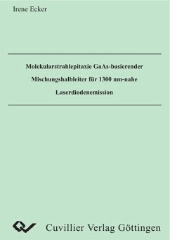 Cover Molekularstrahlepitaxie GaAs-basierender Mischungshalbleiter für 1300 nm-nahe Laserdiodenemission (eBook, PDF)