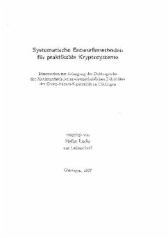 Cover Systematische Entwurfsmethoden für praktikable Kryptosysteme (eBook, PDF)