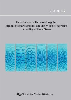 Cover Experimentelle Untersuchungen der Strömunscharakteristik und des Wärmeübergangs bei welligen Rieselfilmen (eBook, PDF)