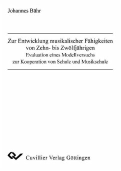 Cover Zur Entwicklung musikalischer Fähigkeiten von Zehn- bis Zwölfjährigen (eBook, PDF)