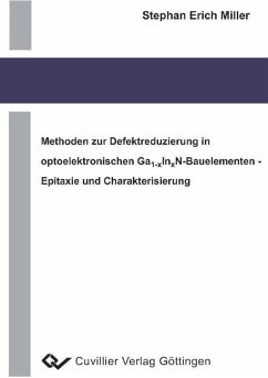 Cover Methoden zur Defektreduzierung in optoelektronischen Ga1-xInXN-Bauelementen - Epitaxie und Charakterisierung (eBook, PDF)