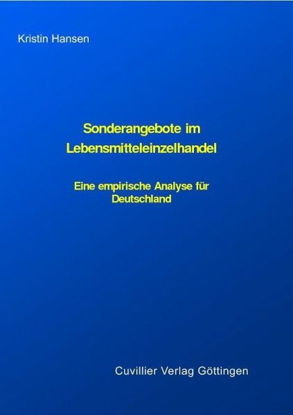 Sonderangebote im Lebensmitteleinzelhandel (eBook, PDF)