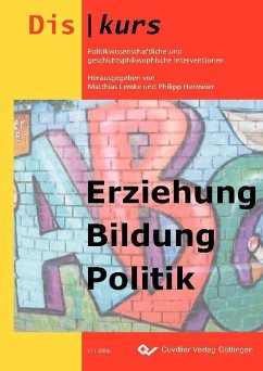 Cover Erziehung, Bildung, Politik (eBook, PDF)