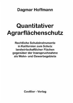 Cover Quantitativer Agrarflächenschutz (eBook, PDF)