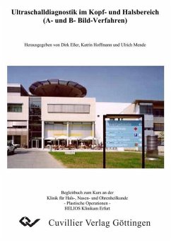 Cover Ultraschalldiagnostik im Kopf- und Halsbereich (A- und B- Bild-Verfahren) (eBook, PDF)