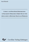 Compact and Finite Rank Perturbations of Selfadjoint Operators in Krein Spaces with Applications to Boundary Eigenvalue Problems (eBook, PDF)