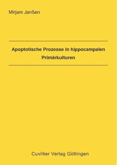 Cover Apoptotische Prozesse in hippocampalen Primärkulturen (eBook, PDF)