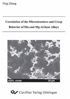Cover Correlation of the Microstructure and Creep Behavior of Die-cast Mg-Al-base Alloys (eBook, PDF)