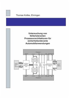 Cover Untersuchung von fehlertoleranten Prozessorarchitekturen für sicherheitsrelevante Automobilanwendungen (eBook, PDF)