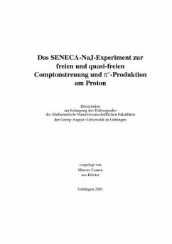 Cover Das SENECA-NaJ-Experiment zur freien und quasi-freien Comptonstreuung und PI°-Produktion am Proton (eBook, PDF)