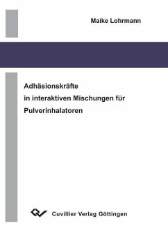 Cover Adhäsionskräfte in interaktiven Mischungen für Pulverinhalatoren (eBook, PDF)