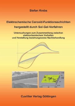 Cover Elektrochemische Ceroxid-Funktionsschichten hergestellt durch Sol-Gel-Verfahren (eBook, PDF)