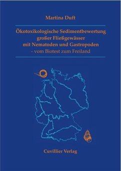 Cover Ökotoxikologische Sedimentbewertung großer Fließgewässer mit Nematoden und Gastropoden (eBook, PDF)