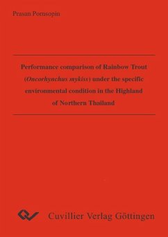 Cover Performance comparison of Rainbow Trout (Oncorhynchus mykiss) under the specific environmental condition in the Highland of Northern Thailand (eBook, PDF)