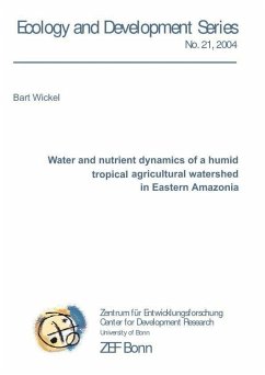 Cover Water and nutrient dynamics of a humid tropical agricultural watershed in Eastern Amazonia (eBook, PDF)