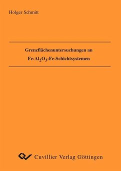 Cover Grenzflächenuntersuchungen an Fe-Al2O3-Fe-Schichtsystemen (eBook, PDF)
