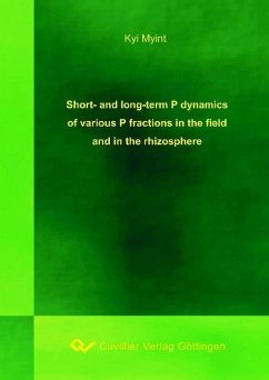 Cover Short- and long-term P dynamics of various P fractions in the field and in the rhizophere (eBook, PDF)
