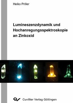 Cover Hochanregungsspektroskopie an Zinkoxid (eBook, PDF)