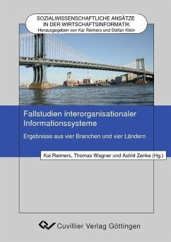 Cover Fallstudien interorganisationaler Informationssysteme (eBook, PDF)