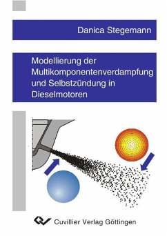 Cover Modellierung der Multikomponentenverdampfung und Selbstzündung in Dieselmotoren (eBook, PDF)