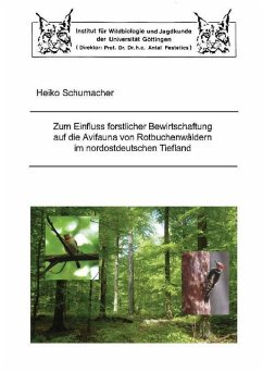 Cover Zum Einfluss forstlicher Bewirtschaftung auf die Avifauna von Rotbuchenwäldern im nordostdeutschen Tiefland (eBook, PDF)