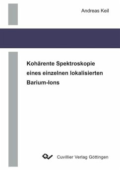 Cover Kohärente Spektroskopie eines einzelnen lokalisierten Barium-Ions (eBook, PDF)