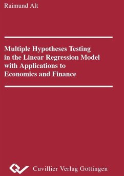 Cover Multiple Hypotheses Testing in the Linear Regression Model with Applications to Economics and Finance (eBook, PDF)