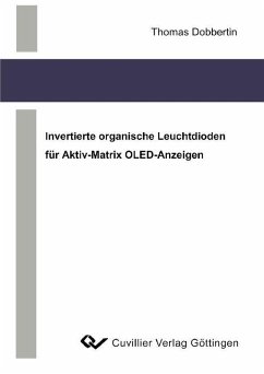 Cover Invertierte organische Leuchtdioden für Aktiv-Matrix-OLED-Anzeigen (eBook, PDF)