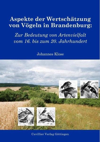Aspekte der Wertschätzung von Vögeln in Brandenburg: (eBook, PDF)