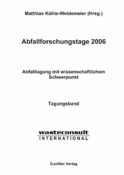 Abfallforschungstage 2006 (eBook, PDF)