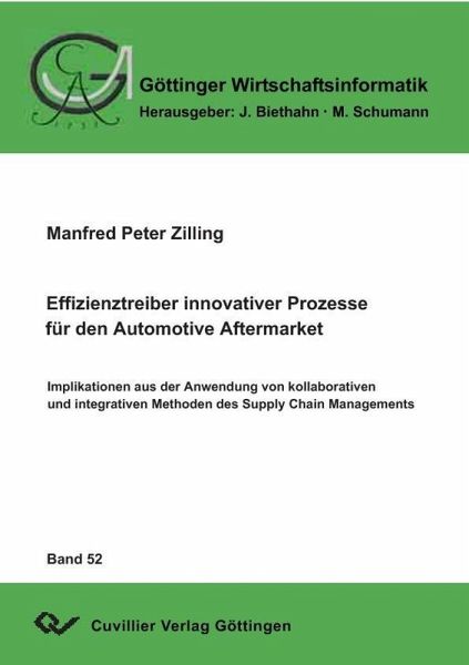 Effizienztreiber innovativer Prozesse für den Automotive Aftermarket (eBook, PDF)