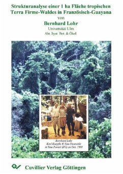Cover Strukturanalyse einer 1-ha Fläche tropischen Terra Firme-Waldes in Französisch-Guayana (eBook, PDF)