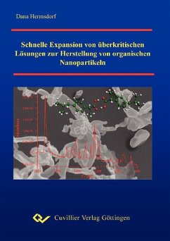 Schnelle Expansion von überkritischen Lösungen zur Herstellung von organischen Nanopartikeln (eBook, PDF)