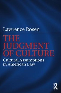 The Judgment of Culture - Rosen, Lawrence