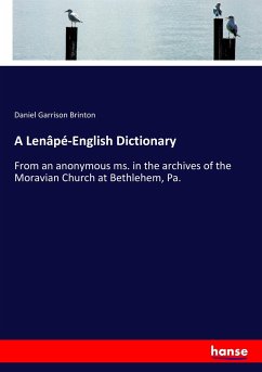A Lenâpé-English Dictionary