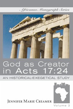 God as Creator in Acts 17 - Creamer, Jennifer Marie