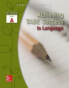 Achieving Tabe Success in Language, Level a Workbook - Contemporary