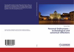 Personal Ordinariates - ecclesiological and canonical reflections