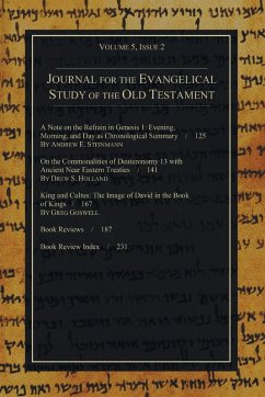 Journal for the Evangelical Study of the Old Testament, 5.2