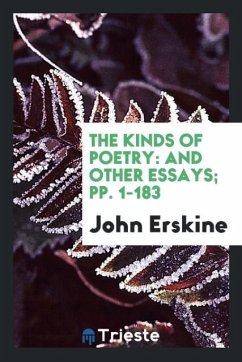 The Kinds of Poetry - Erskine, John