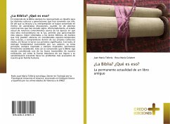 Cover ¿La Biblia? ¿Qué es eso?