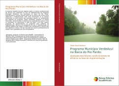 Programa Município VerdeAzul na Bacia do Rio Pardo: